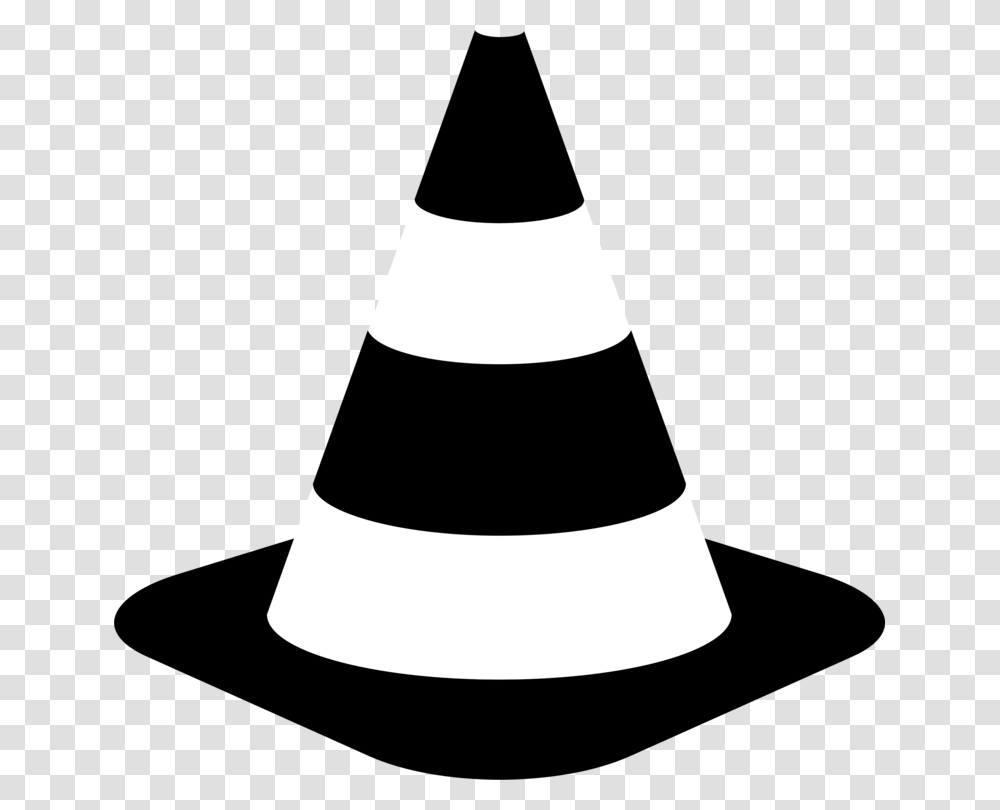 Monochrome Black And White Traffic Cones, Apparel, Lamp, Lighting Transparent Png