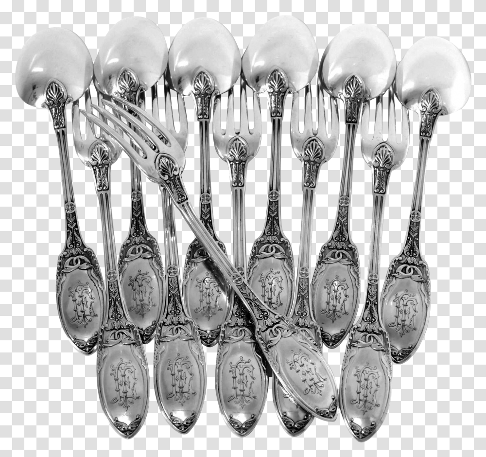 Monochrome, Cutlery, Spoon Transparent Png