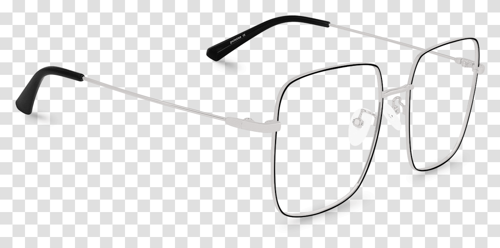 Monochrome, Glasses, Accessories, Accessory, Bow Transparent Png