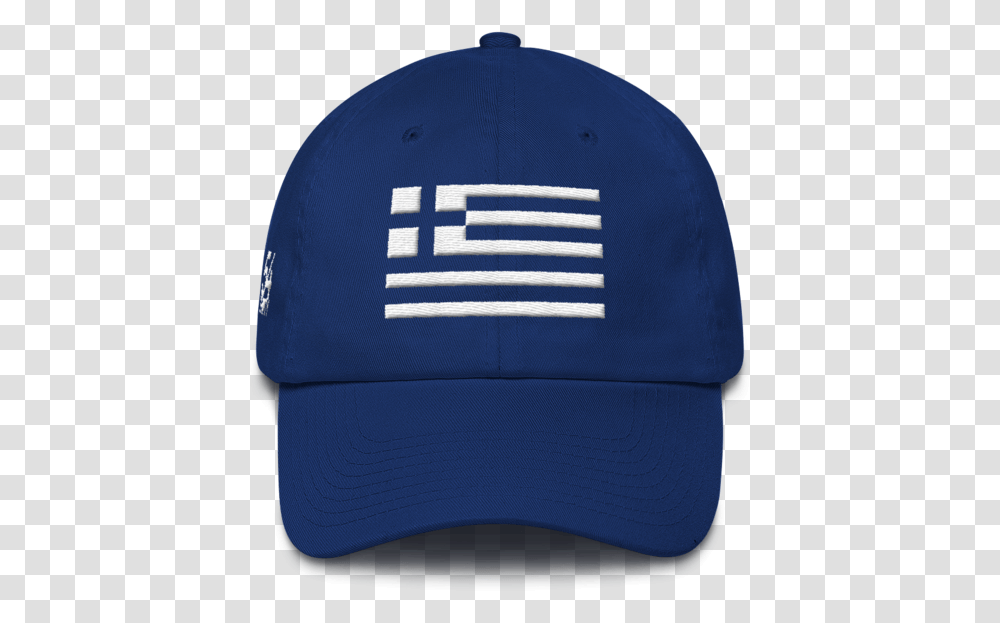 Monochrome Greek Flag Baseball Cap, Apparel, Hat Transparent Png