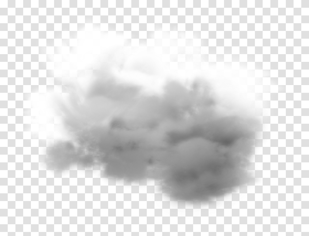 Monochrome, Nature, Weather, Cumulus, Cloud Transparent Png