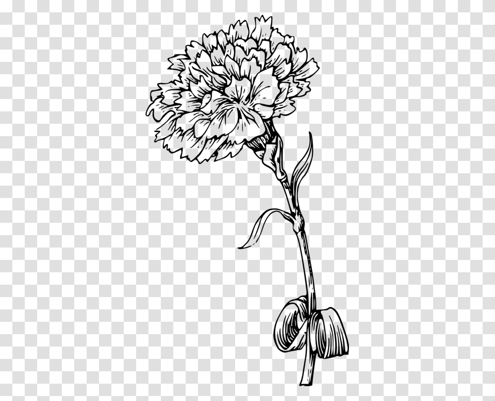Monochrome Photographypetalcut Flowers Marigold Black And White, Gray, World Of Warcraft Transparent Png
