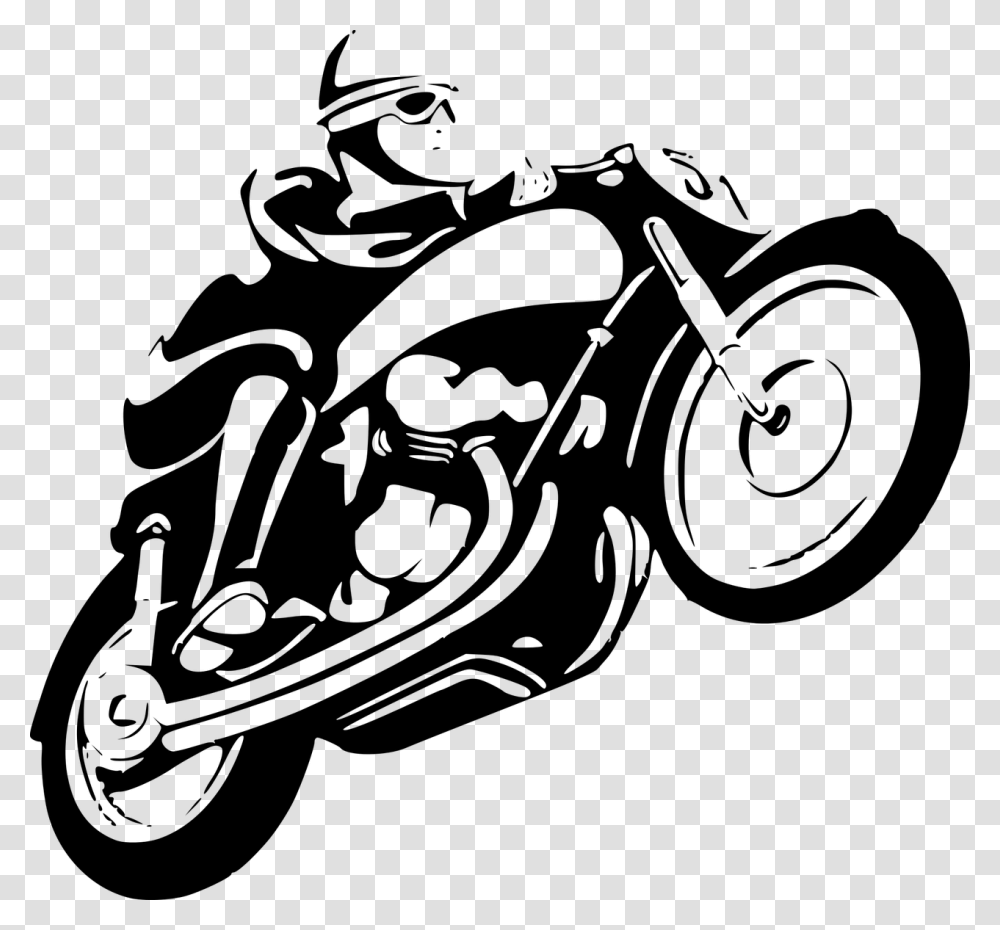 Monochrome Photographysymbolmotor Vehicle Motorbike Line Art, Gray, World Of Warcraft Transparent Png