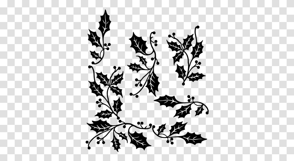 Monochrome Photographytreemoths And Butterflies Black White Free Christmas Border Clip Art, Gray, World Of Warcraft Transparent Png