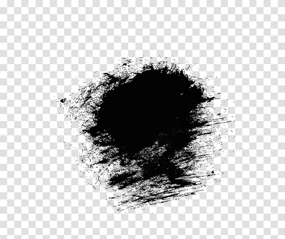 Monochrome, Silhouette, Stain, Powder, Hair Transparent Png