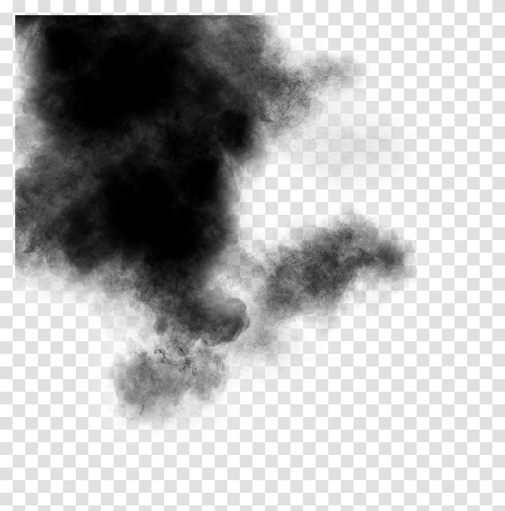 Monochrome, Smoke Transparent Png