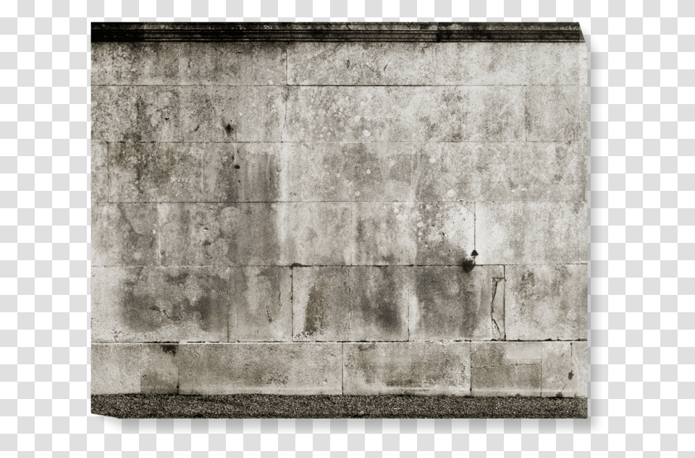 Monochrome, Wall, Concrete Transparent Png