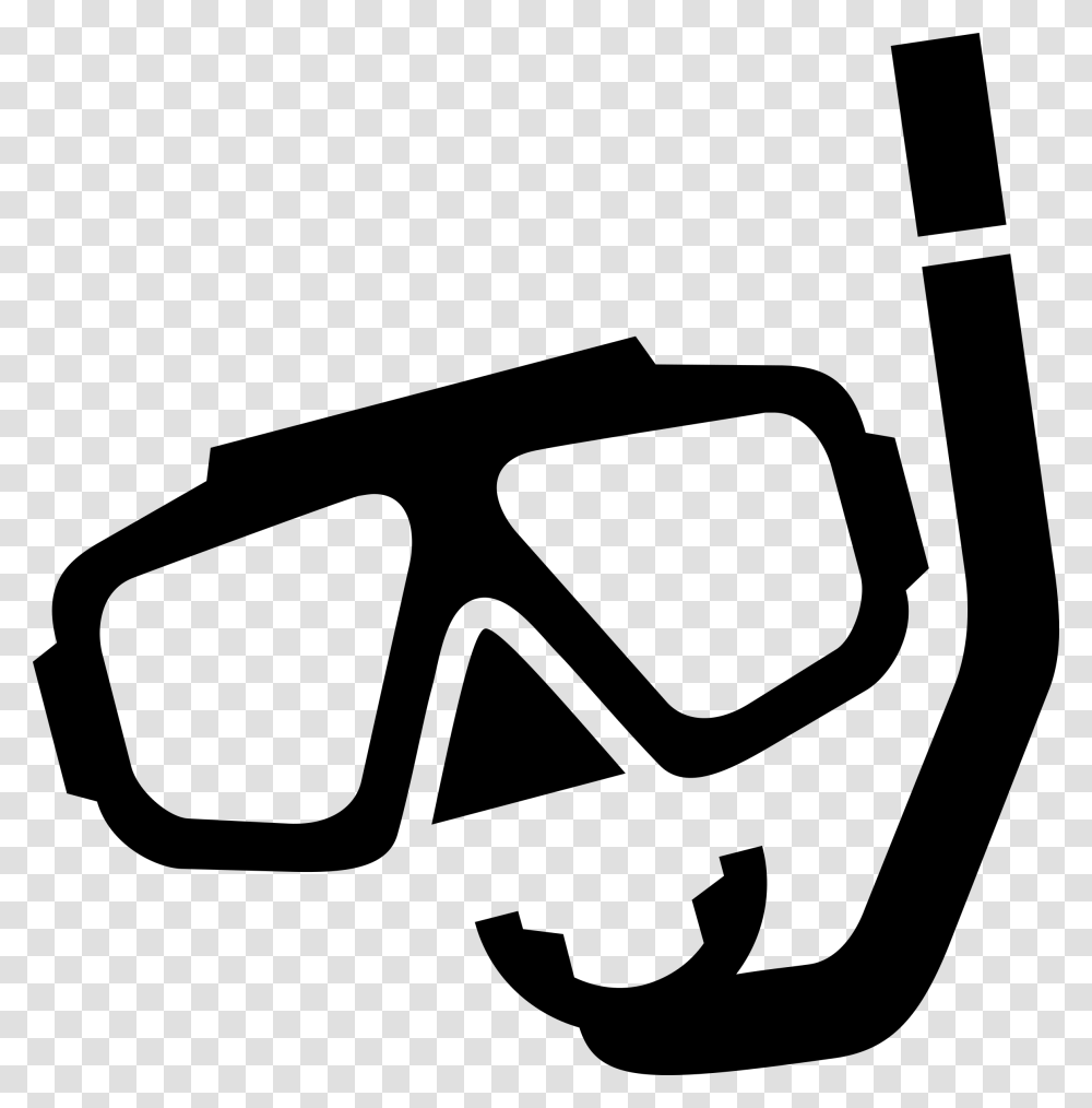 Monochromeanglevision Care Scuba Mask Clip Art, Gray, World Of Warcraft Transparent Png