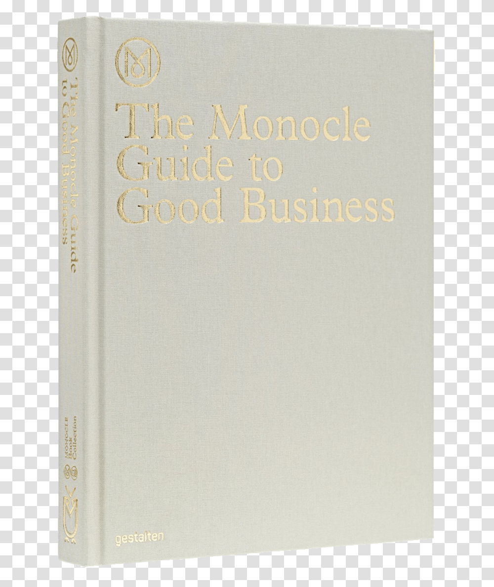 Monocle Guide To Good Business Book Ivory, Novel, Page, Rug Transparent Png