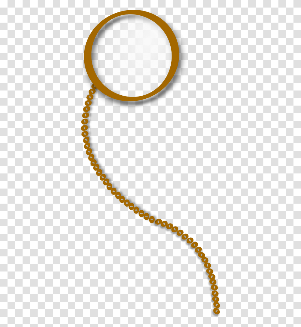 Monocle High Quality Image Vector Clipart, Chain, Hip, Bead, Accessories Transparent Png