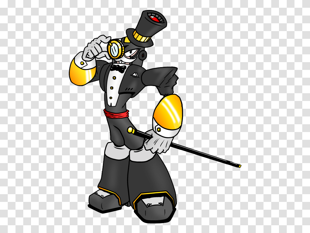 Monocle Man Cartoon, Ninja, Knight, Duel Transparent Png