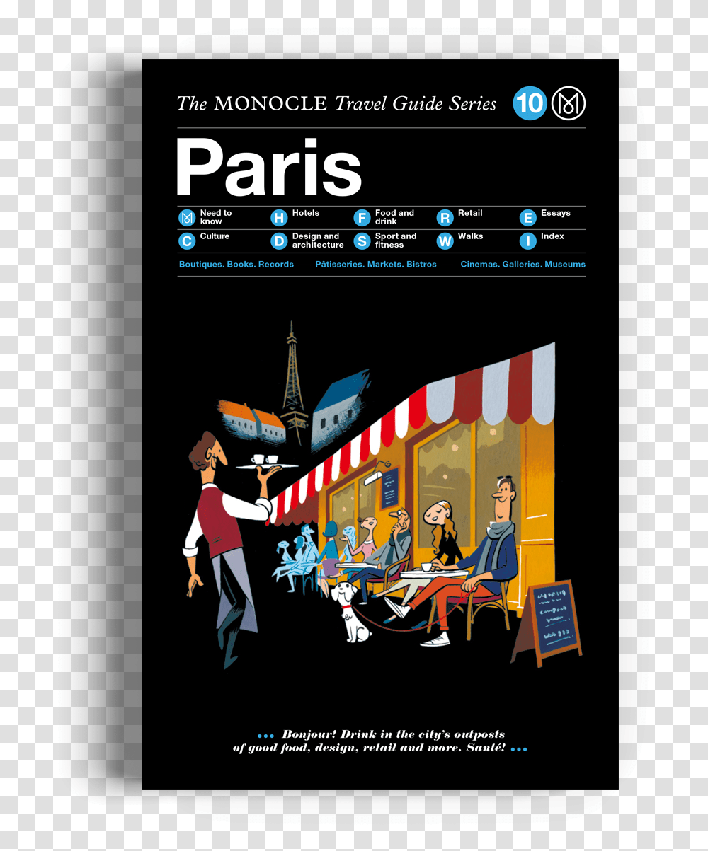 Monocle Travel Guide Paris, Person, Leisure Activities, Crowd Transparent Png