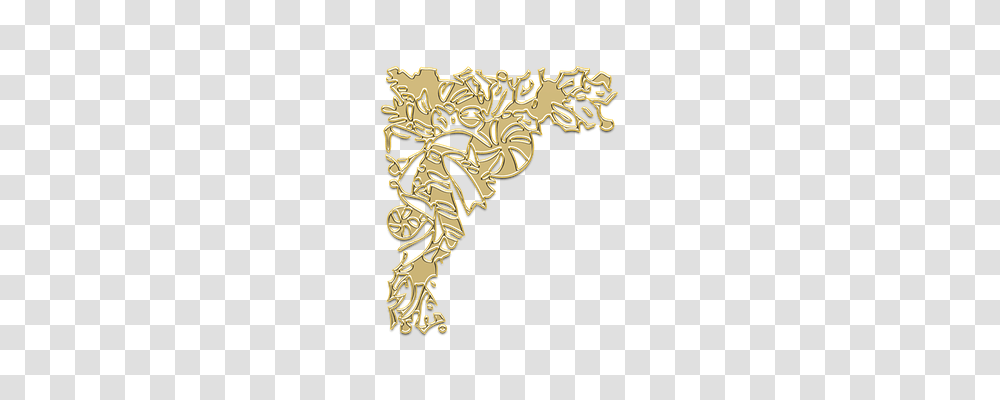 Monogram Holiday, Bronze, Gold Transparent Png