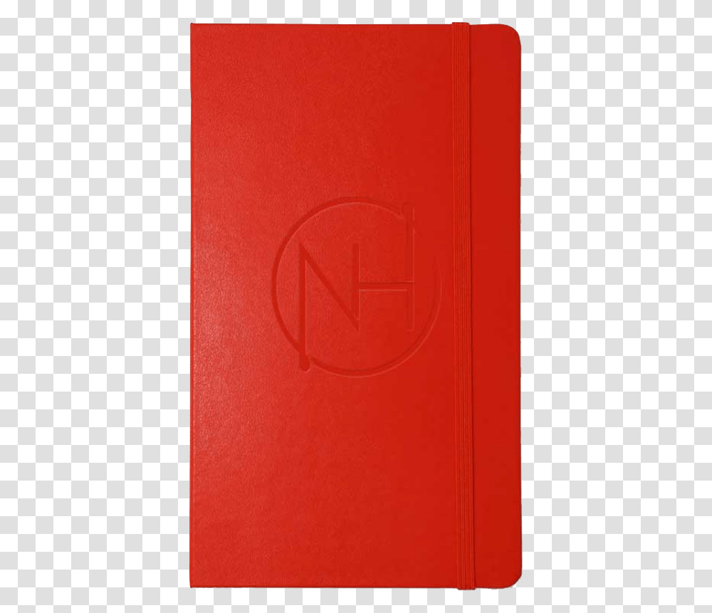 Monogram Embossed Red Journal Wallet, File Binder, Diary, File Folder Transparent Png
