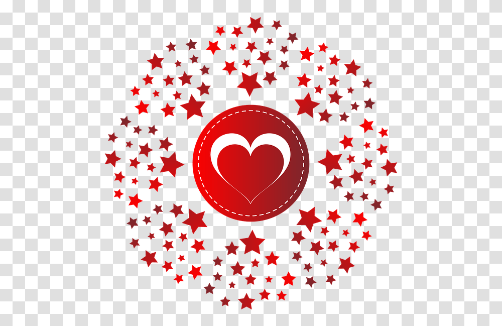 Monogram Heart Pattern Love Red Ornament Holiday Heart, Game, Jigsaw Puzzle Transparent Png