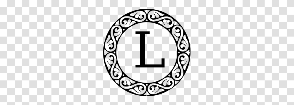 Monogram Letter L Clip Art, Gray, World Of Warcraft Transparent Png