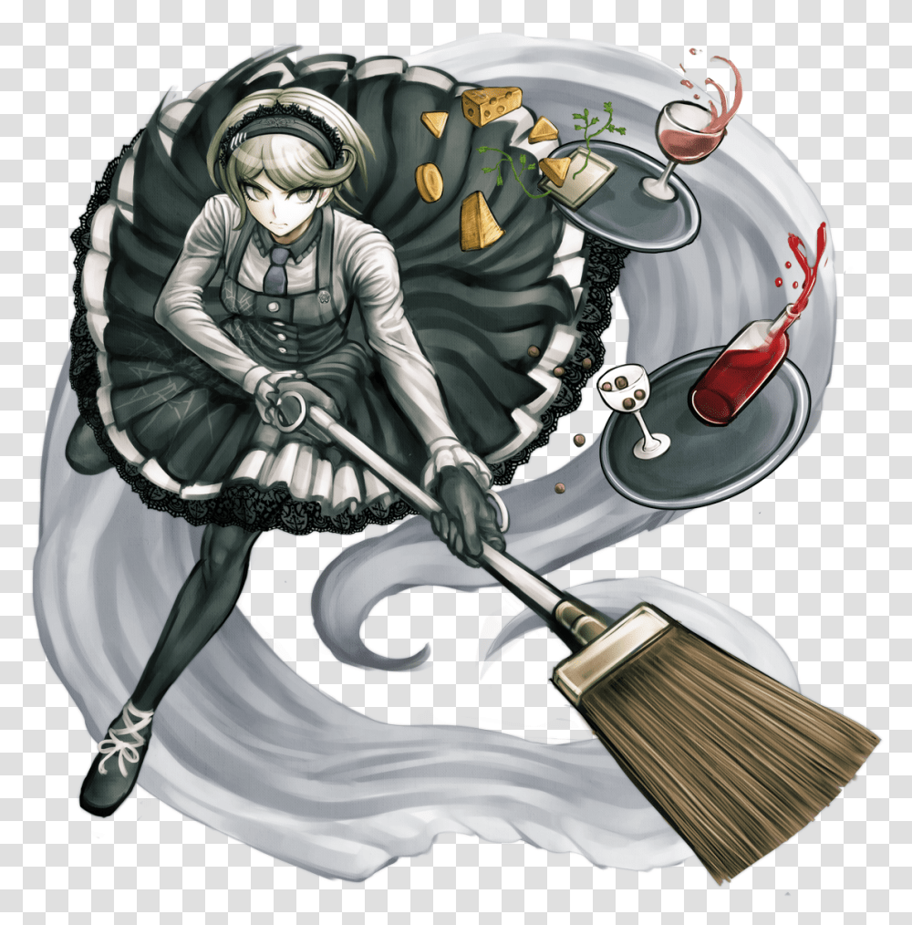 Monokuma, Helmet, Apparel, Person Transparent Png