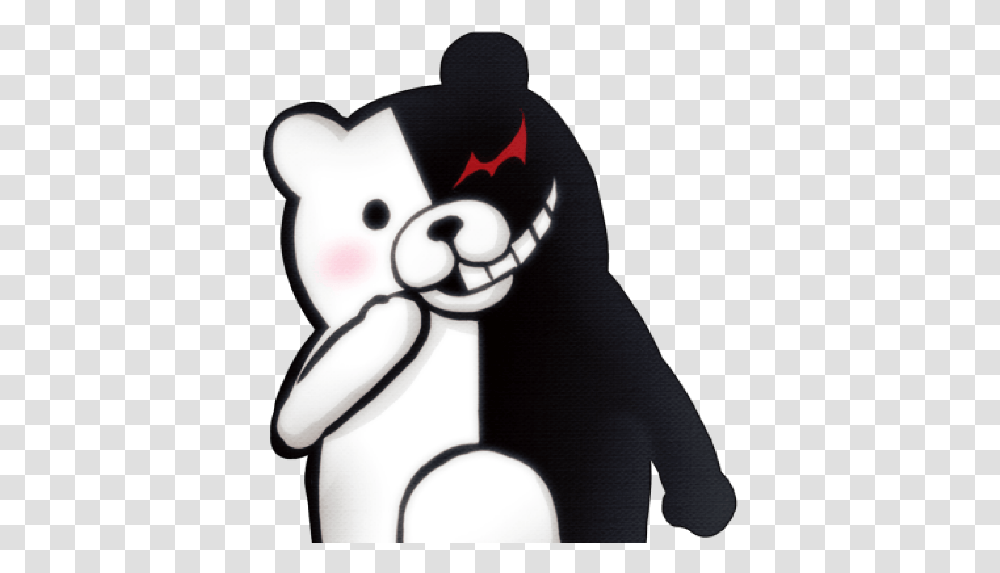 Monokuma Monokuma Sprites, Person, Snowman, Animal, Face Transparent Png