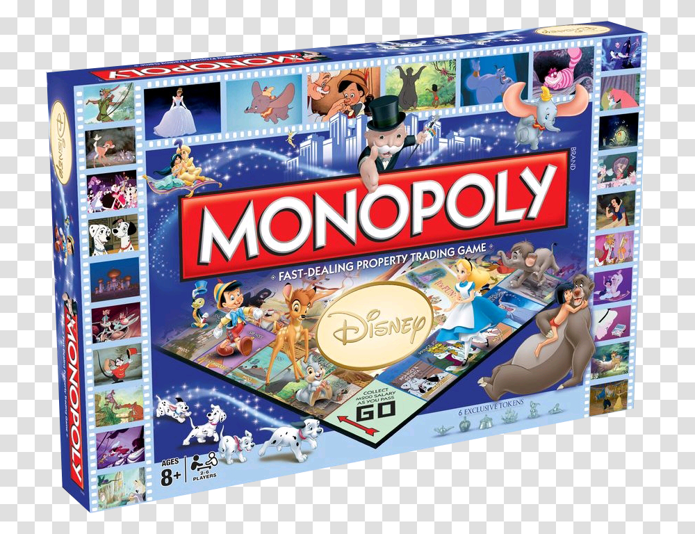 Monopoly Disney, Person, Game, Gambling, Bird Transparent Png