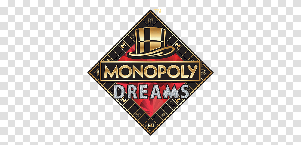 Monopoly Dreams London Transport Museum, Logo, Symbol, Trademark, Scoreboard Transparent Png