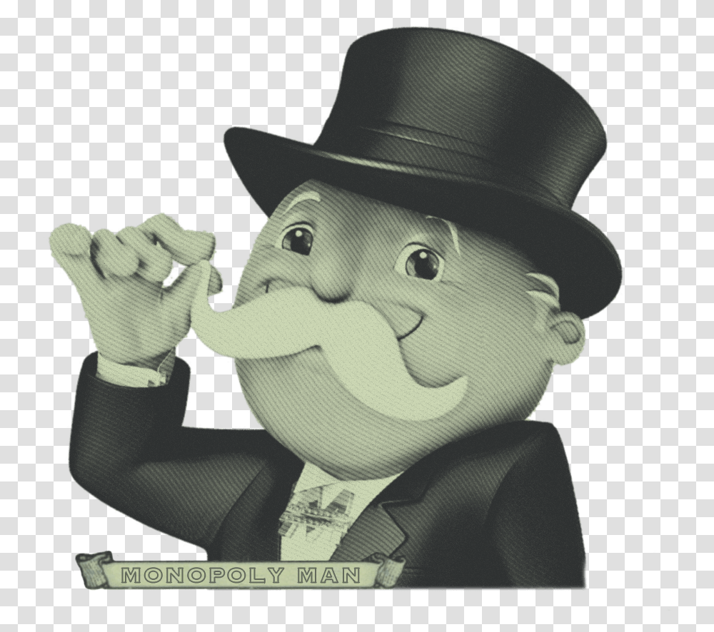 Monopoly Guy, Hat, Apparel, Person Transparent Png