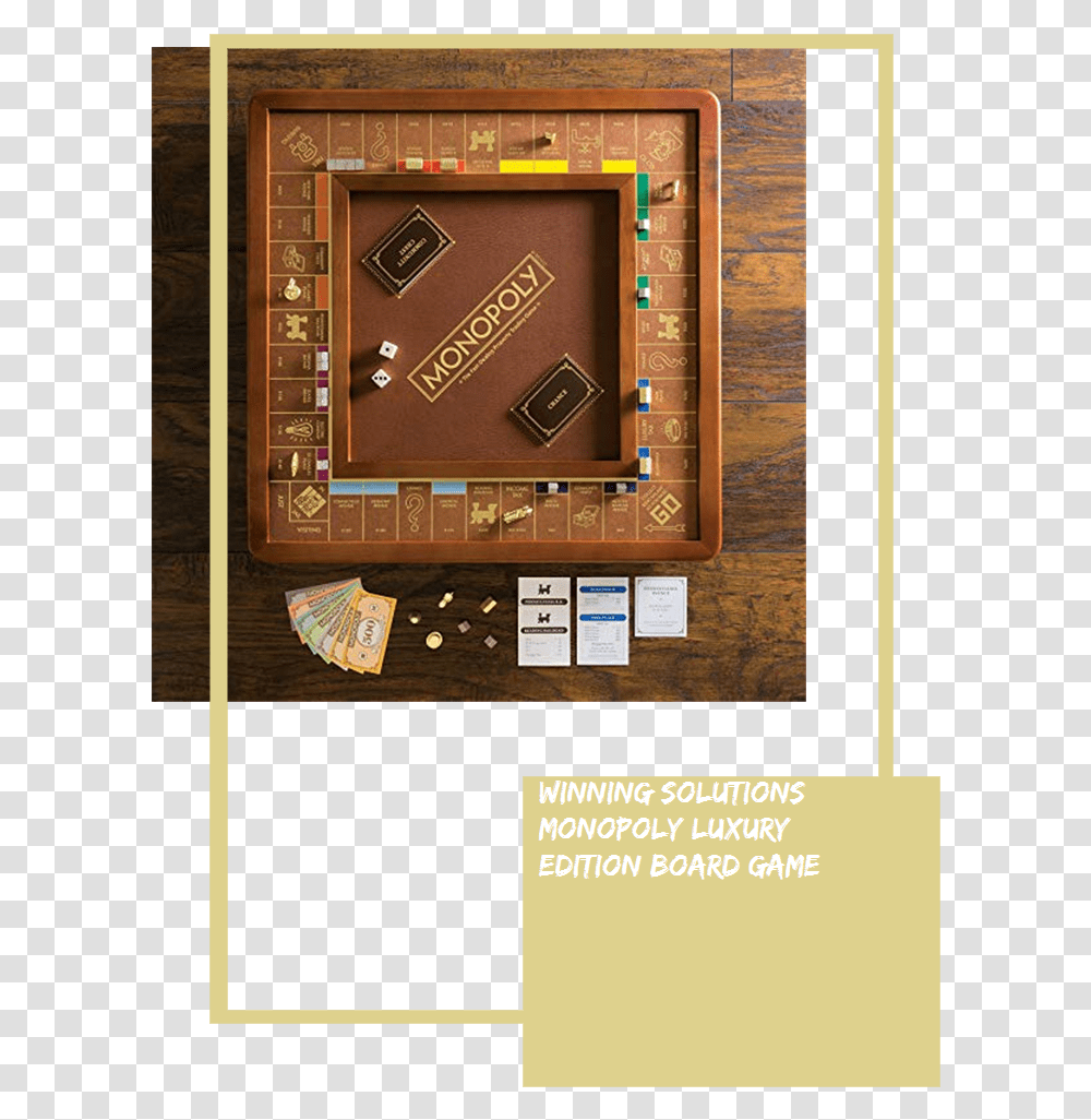 Monopoly Luxury Edition Uk, Advertisement, Poster, Safe Transparent Png