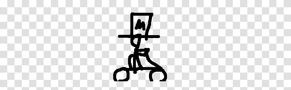 Monopoly Man On A Bicycle, Gray, World Of Warcraft Transparent Png