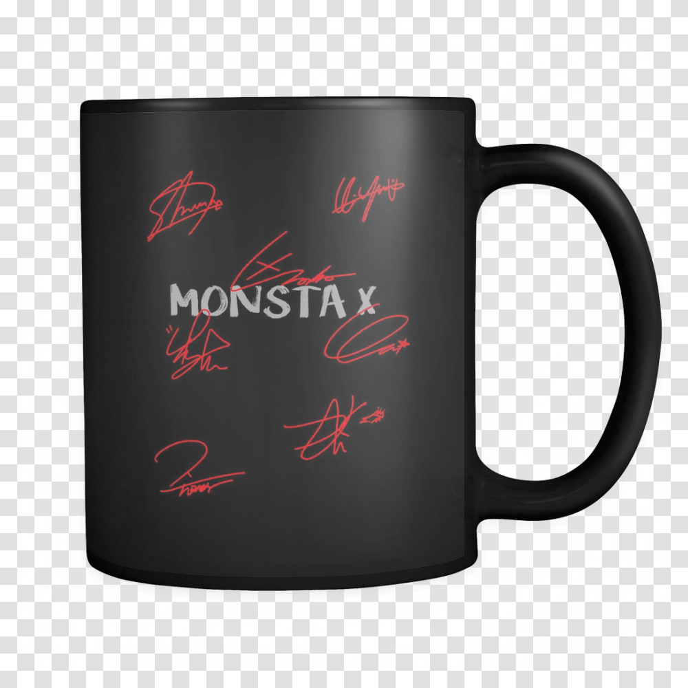 Monsta X Autograph In Kh Monsta X, Coffee Cup, Espresso, Beverage Transparent Png