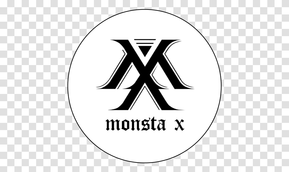 Monsta X Logo Circle, Label, Text, Symbol, Trademark Transparent Png