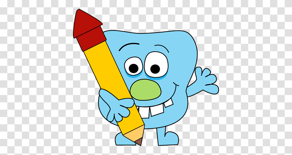 Monster And Pencil Clip Art Image, Ice Pop Transparent Png