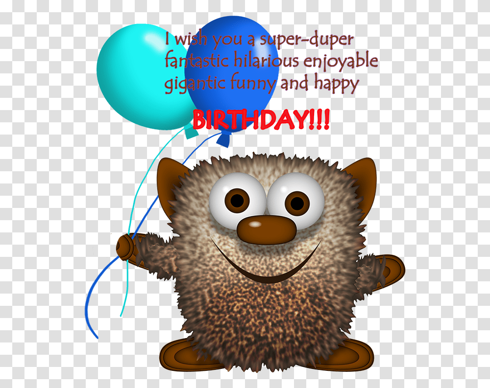Monster Birthday Clipart Greeting For Boys Funny Birthday Clipart Free, Toy, Animal, Mammal, Sea Life Transparent Png