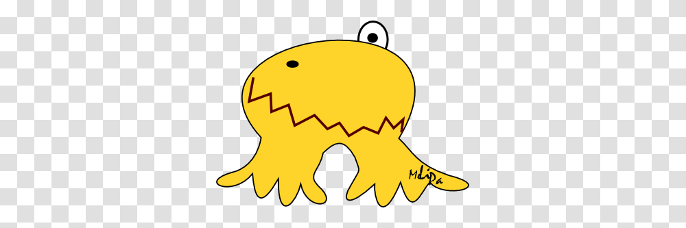 Monster Clipart Yellow Monster, Nature, Outdoors, Baseball Cap, Food Transparent Png