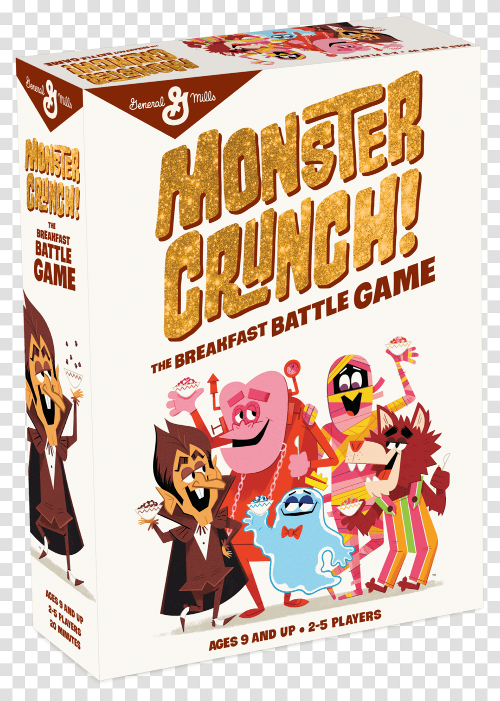 Monster Crunch The Breakfast Battle Game, Advertisement, Poster, Flyer, Paper Transparent Png