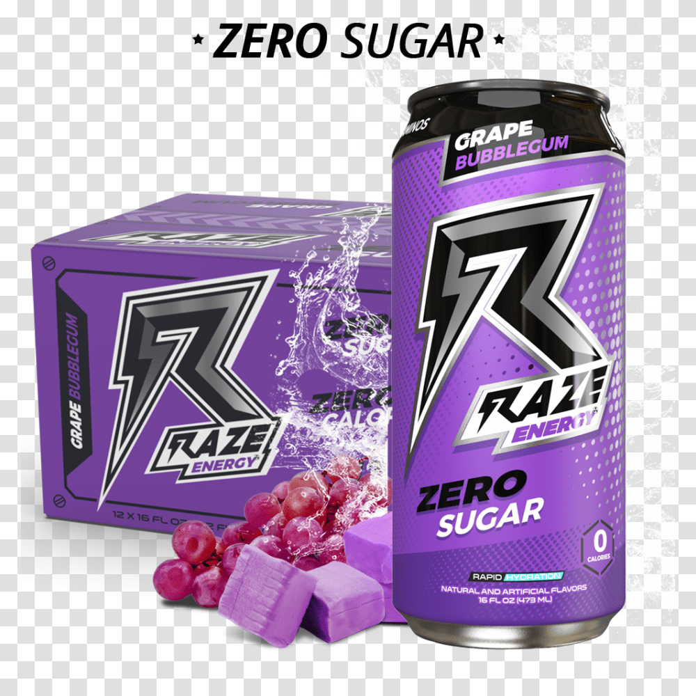 Monster Drink Raze Energy Drink Flavors, Label, Beverage Transparent Png