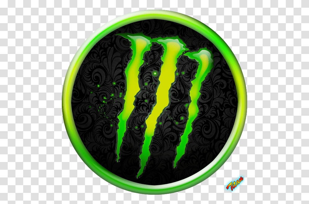 Monster Energy Agario Custom Skin Monster Energy Logo Circle, Text, Frisbee, Toy, Symbol Transparent Png