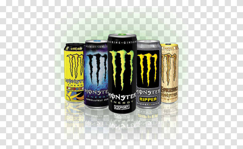 Monster Energy Can Monster Energy Drink, Beer, Alcohol, Beverage, Lager Transparent Png
