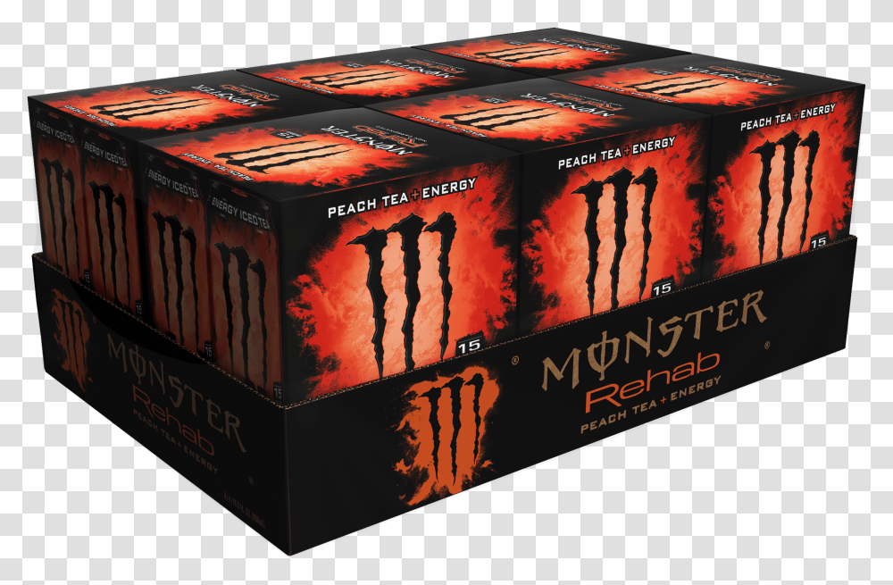Monster Energy Drink, Box, Carton, Cardboard, Pottery Transparent Png
