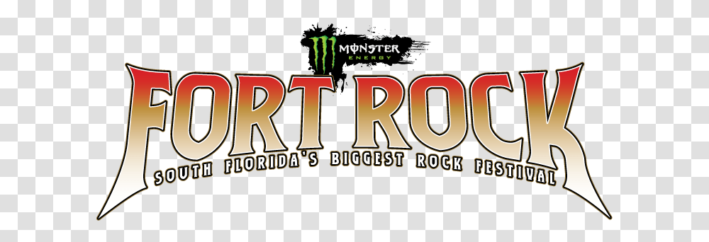 Monster Energy Fort Rock 2017 Logo Monster Energy, Game, Gambling, Slot, Meal Transparent Png