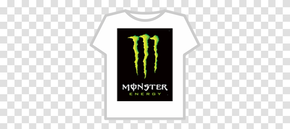 Monster Energy Logo Roblox Monster Energy Pro Circuit Kawasaki Logo, Clothing, Apparel, Sleeve, Shirt Transparent Png