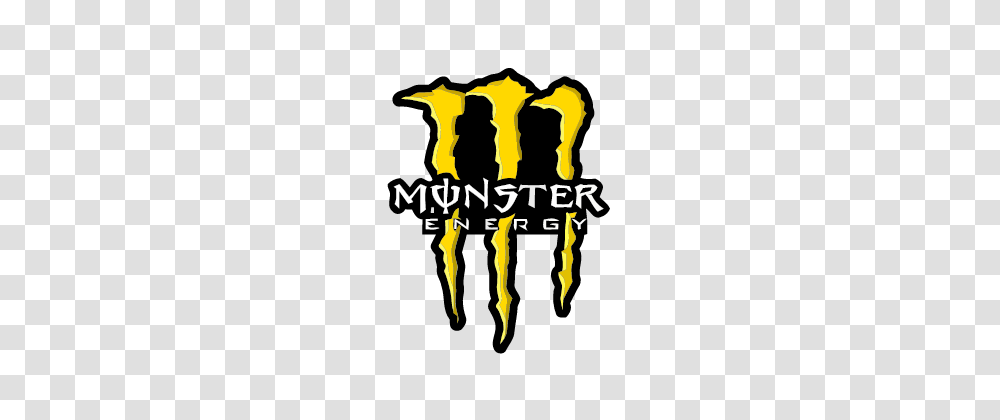 Monster Energy Logo Yellow, Number, Hand Transparent Png