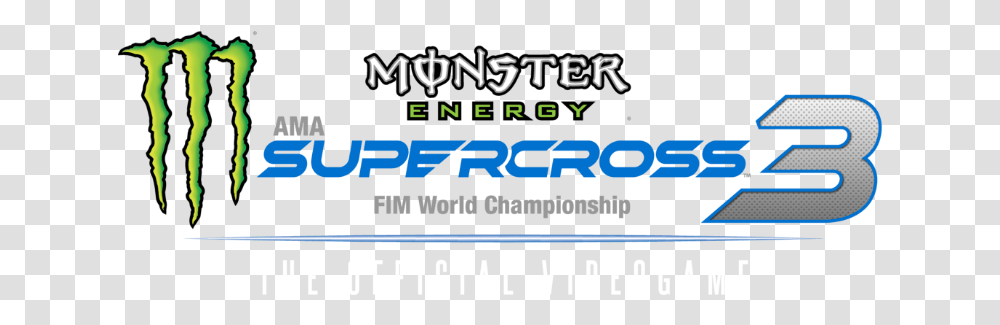 Monster Energy Supercross The Official Videogame 3 Monster Energy, Text, Alphabet, Word, Symbol Transparent Png
