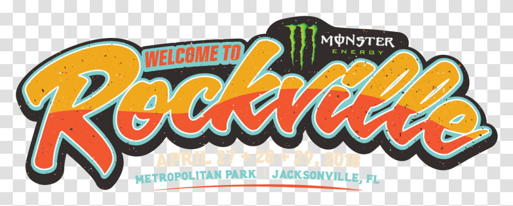 Monster Energy Welcome To Rockville Festival Experiences, Food, Beverage, Word Transparent Png