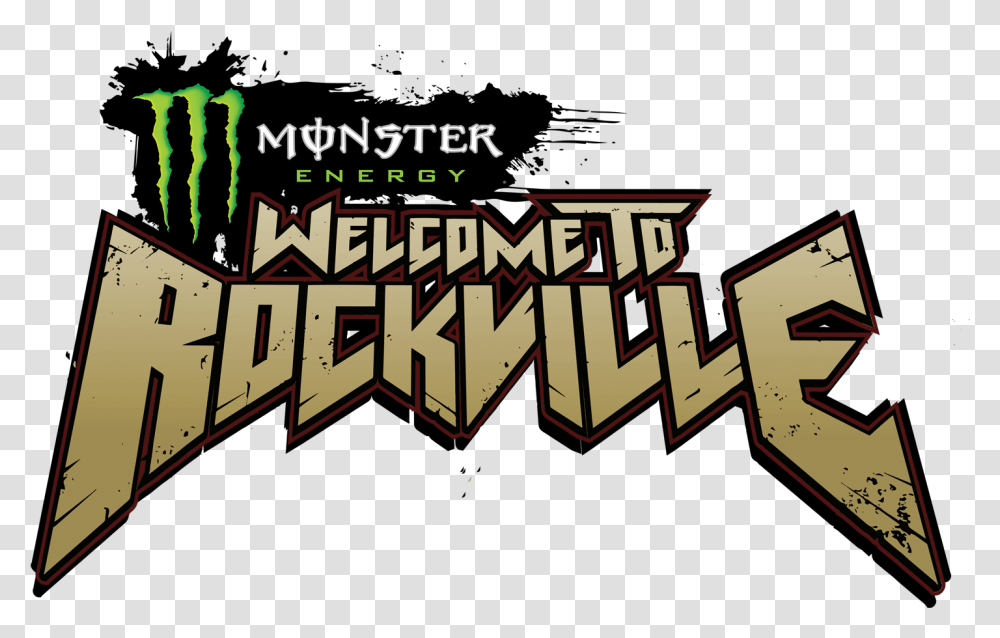 Monster Energy Welcome To Rockville Welcome To Rockville Logo, Alphabet, Dynamite, Legend Of Zelda Transparent Png