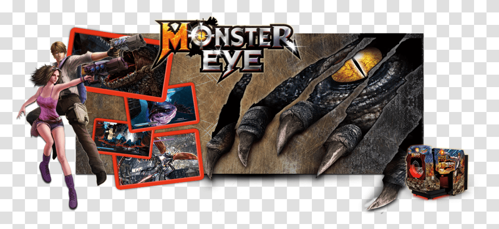 Monster Eye Arcade Characters, Person, Human, Knife, Blade Transparent Png