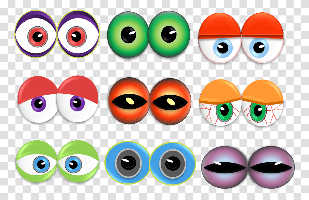 Monster Eyes Monster Eyes Clipart, Mask, Contact Lens, Head Transparent Png