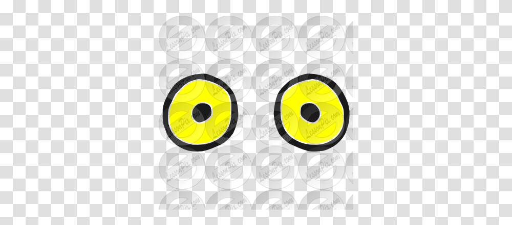 Monster Eyes Stencil For Classroom Therapy Use Great Circle, Label, Text, Weapon, Paintball Transparent Png