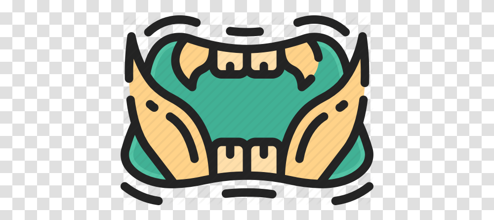 Monster Halloween Evil Beast Mouth Teeth Icon Beast Mouth, Poster, Advertisement, Food, Animal Transparent Png