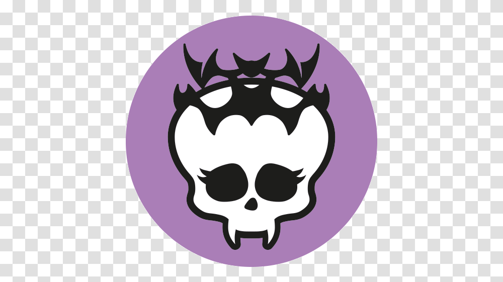 Monster High Clawdeen Wolf Skull Monster High Skullette Jinafire, Symbol, Cat, Pet, Mammal Transparent Png