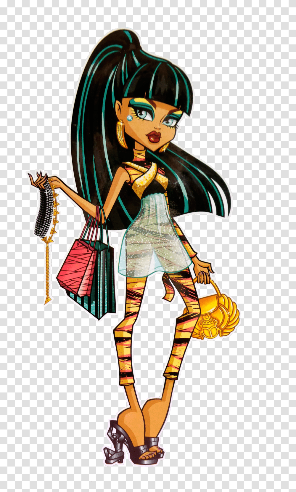 Monster High Cleo Fashion, Person, Drawing, Leisure Activities Transparent Png
