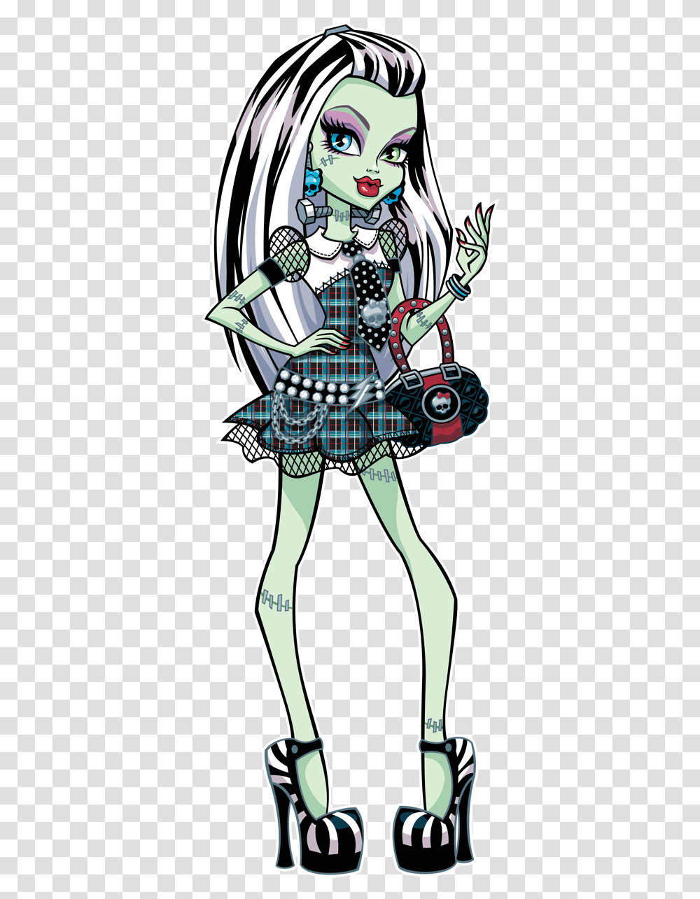 Monster High Clipart Monster High Frankie Stein, Person, Performer, Costume, Knight Transparent Png